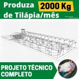 Projeto Técnico – Unidade Superintensiva de Produção de Tilápia 2000 Kg/mês – RAS2000