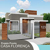 Projeto Arquitetônico Pronto: Casa Florença